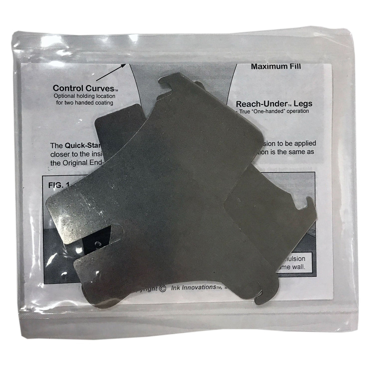 End Cap for Monster Max Scoop Coaters