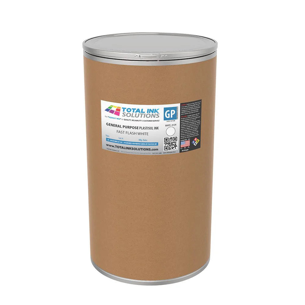 General Purpose White Plastisol Ink – 100% Cotton