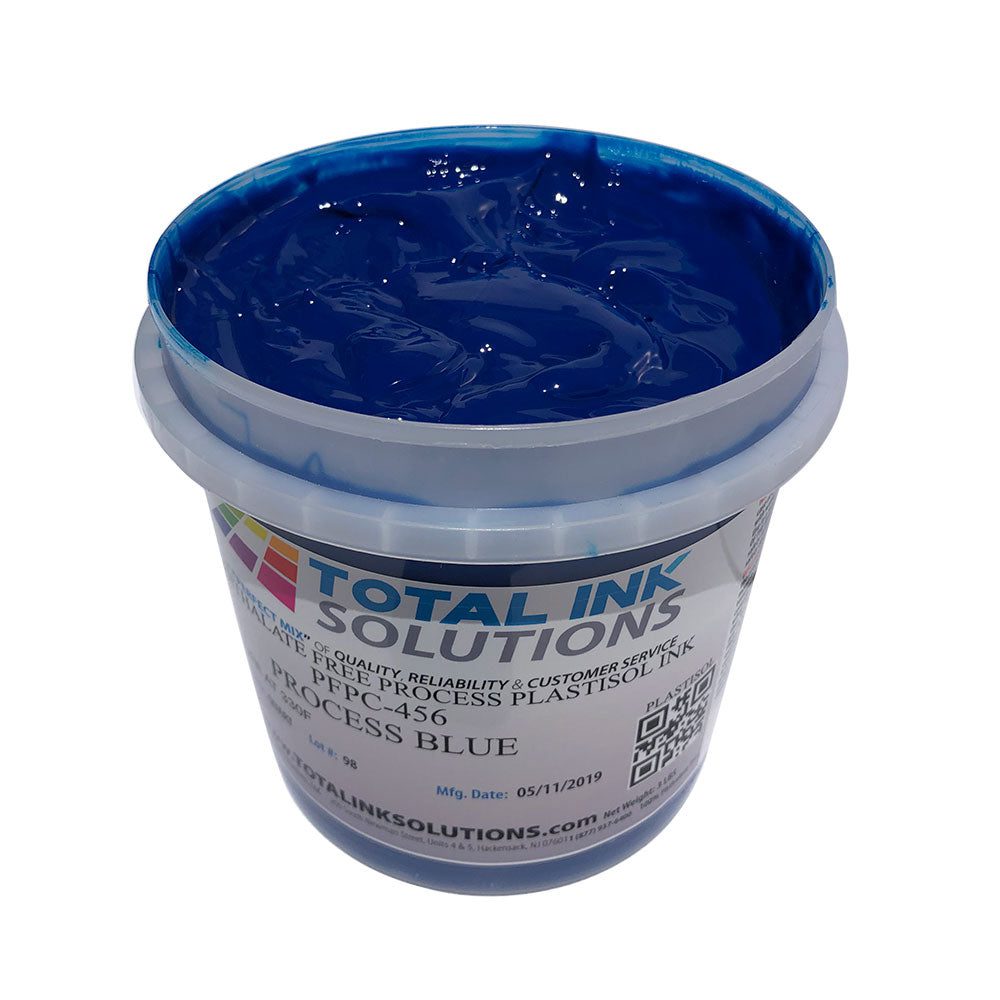 Four Color Process Cyan Plastisol Ink – CMYK Series for High-Detail