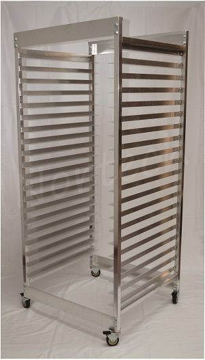 Screen Rack – Holds 20 Screens | Storage for Screen Printing Shops