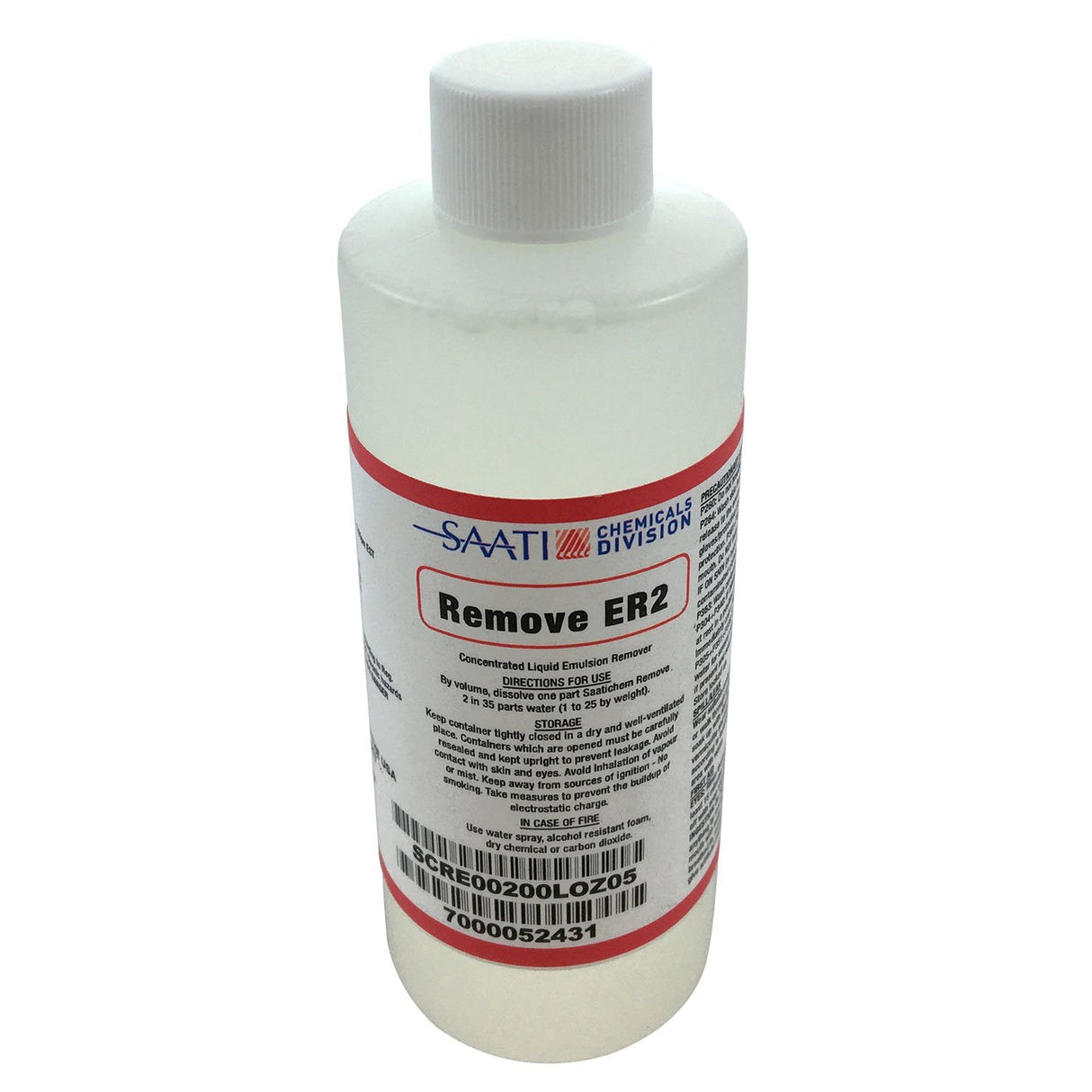 Saati ER2 Emulsion Remover 1:35 Liquid Concentrate – High-Performance Stencil & Mesh Cleaning Solution