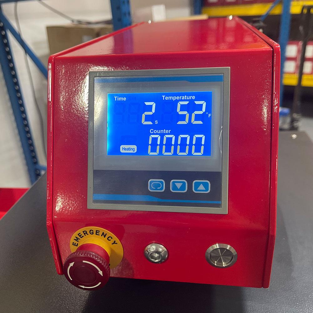 AmeriFLEX™ Pneumatic Heat Press Machine with Stand & Dual Registration Guides