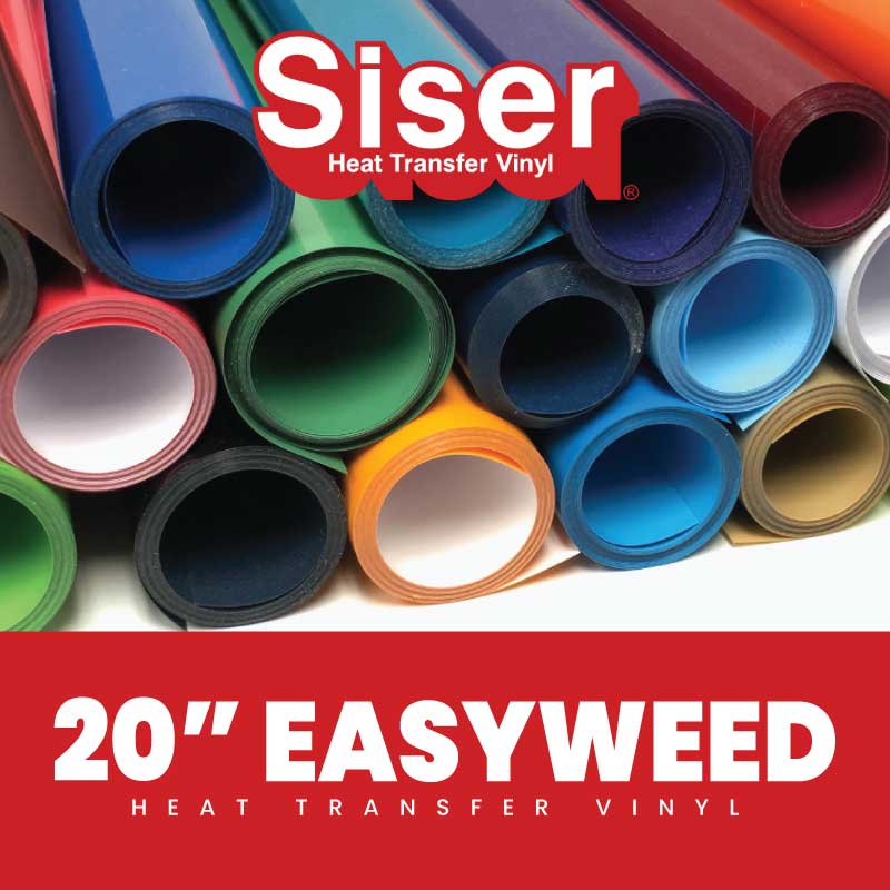 Siser® Easyweed Heat Transfer Vinyl - 20" X 1 YD