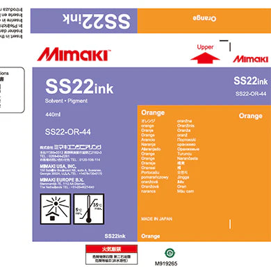 Mimaki SS22 440ml Eco Solvent Ink Cartridge