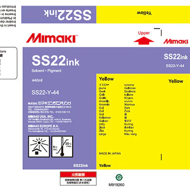 Mimaki SS22 440ml Eco Solvent Ink Cartridge