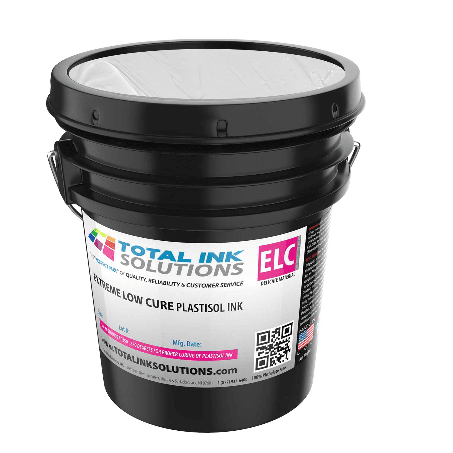 Extreme 270° Low Cure Plastisol Ink Series - 5 Gallon