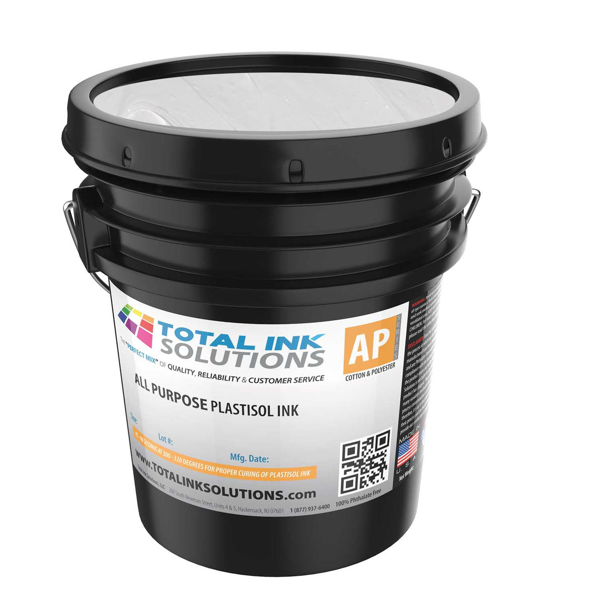 All Purpose Plastisol Ink - White - Gallon