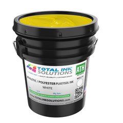 Athletic 100% Polyester Plastisol Ink - 5 Gallon