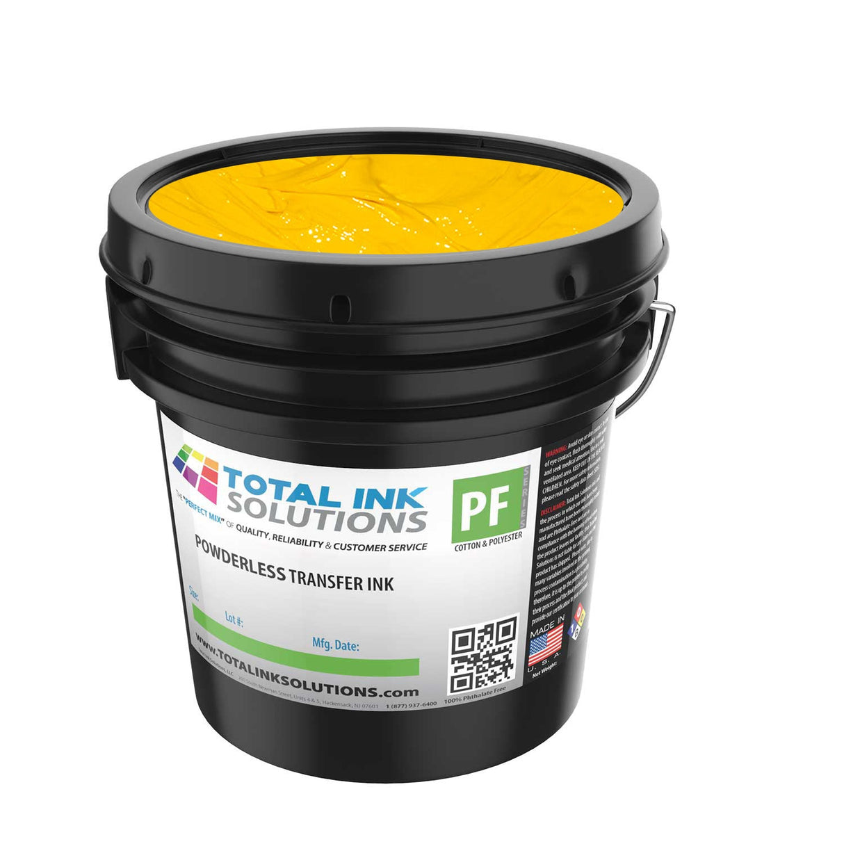 Powderless Plastisol Transfer Ink – Gallon – For Cotton, Polyester & Blends