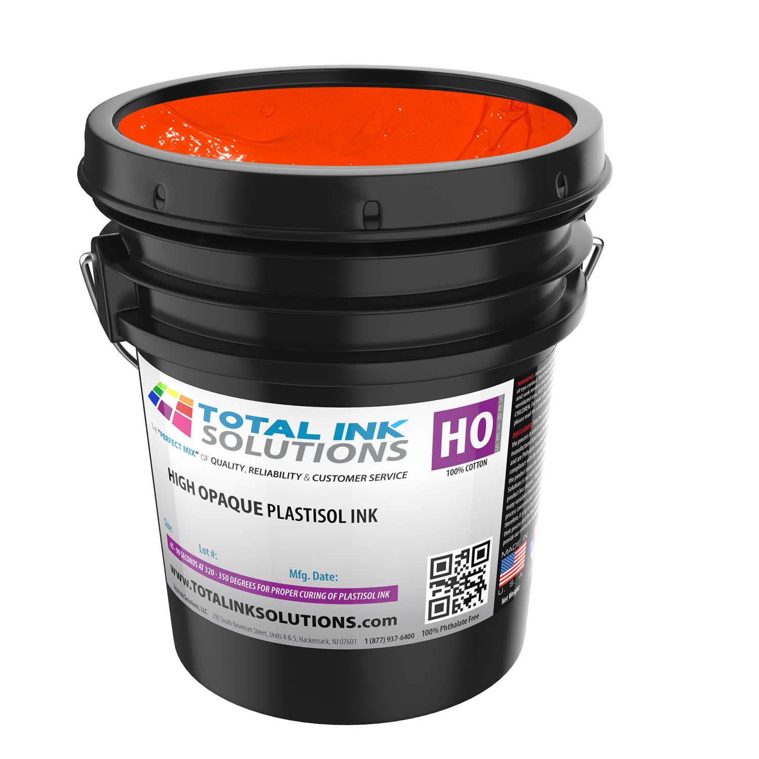 High Opaque Plastisol Ink 5 Gallon