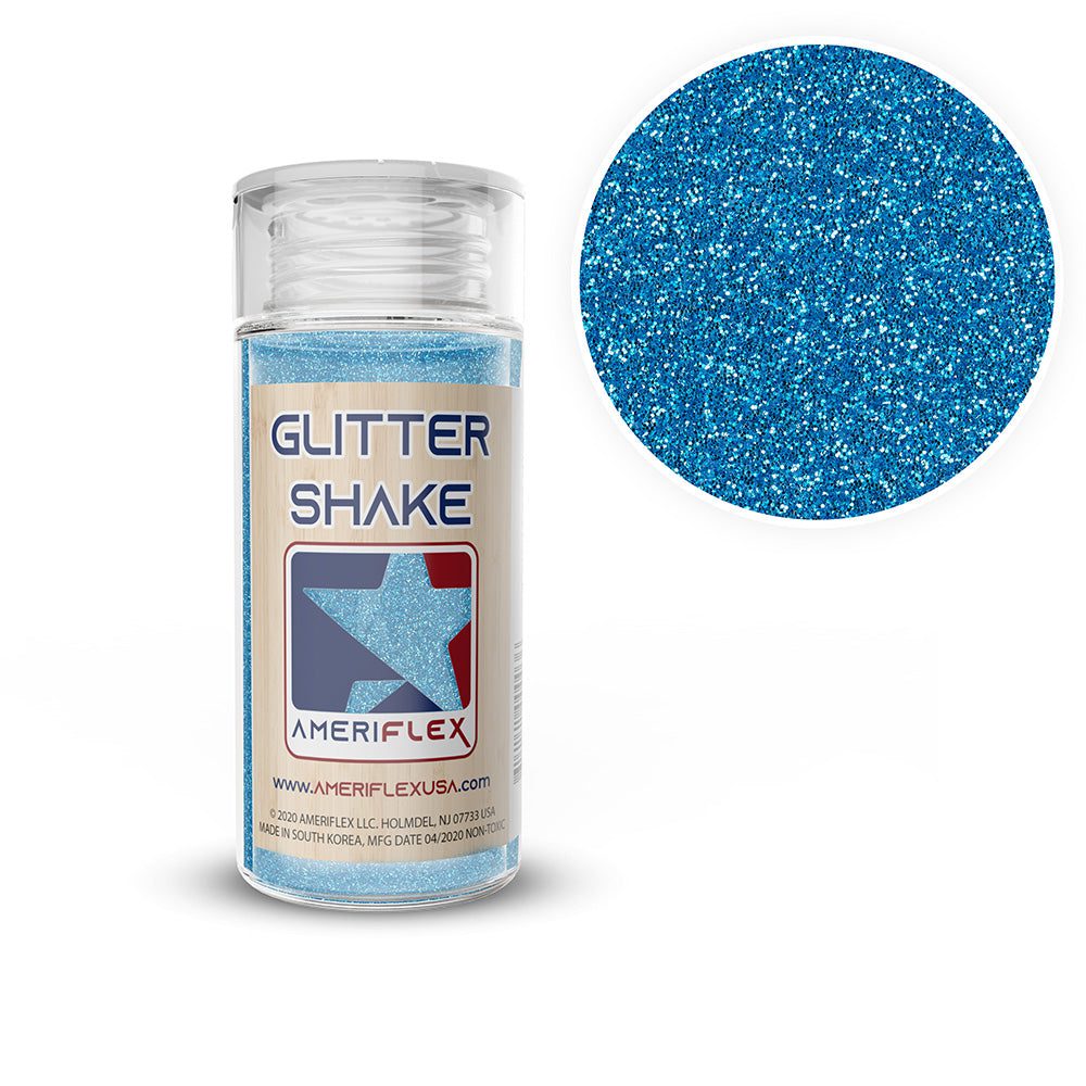 Glitter Shake Powder – 4.4 oz | Fine Sparkling Glitter for Custom Printing & Crafting