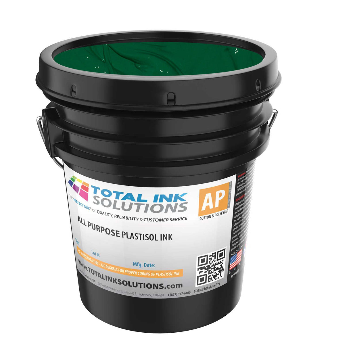 All Purpose Plastisol Ink – Colors – Gallon – For Cotton, Polyester & Blends