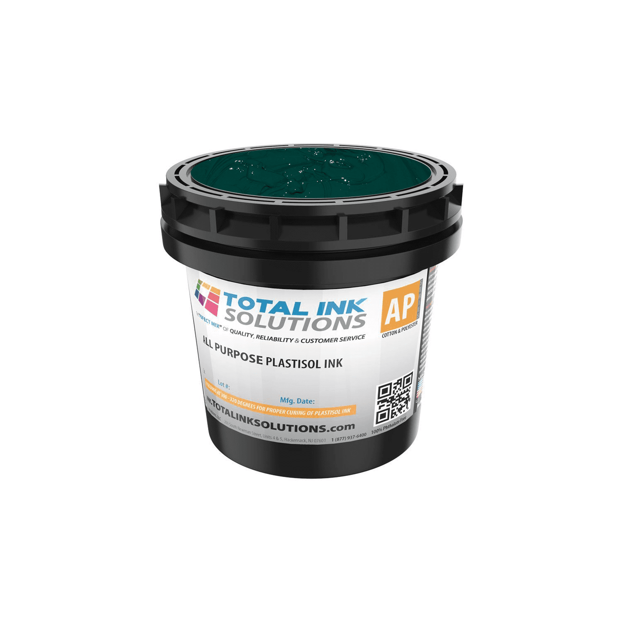 All Purpose Plastisol Ink – Colors – Quart – For Cotton, Polyester & Blends