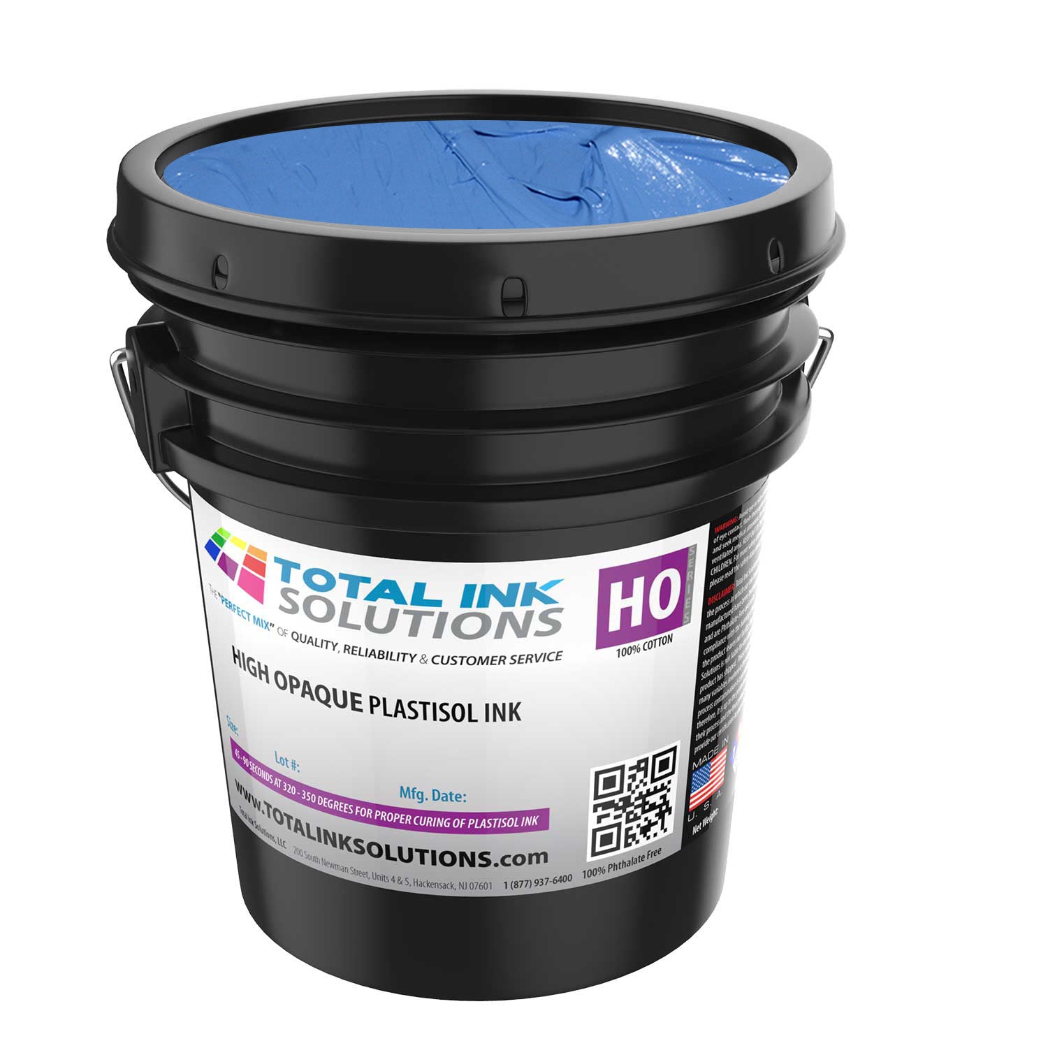 High Opaque Plastisol Ink 5 Gallon