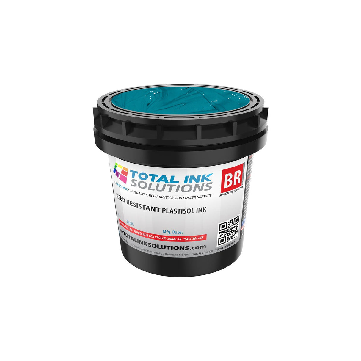 Bleed Resistant Plastisol Ink – 5 Gallon – For 50/50 Cotton/Poly Blends