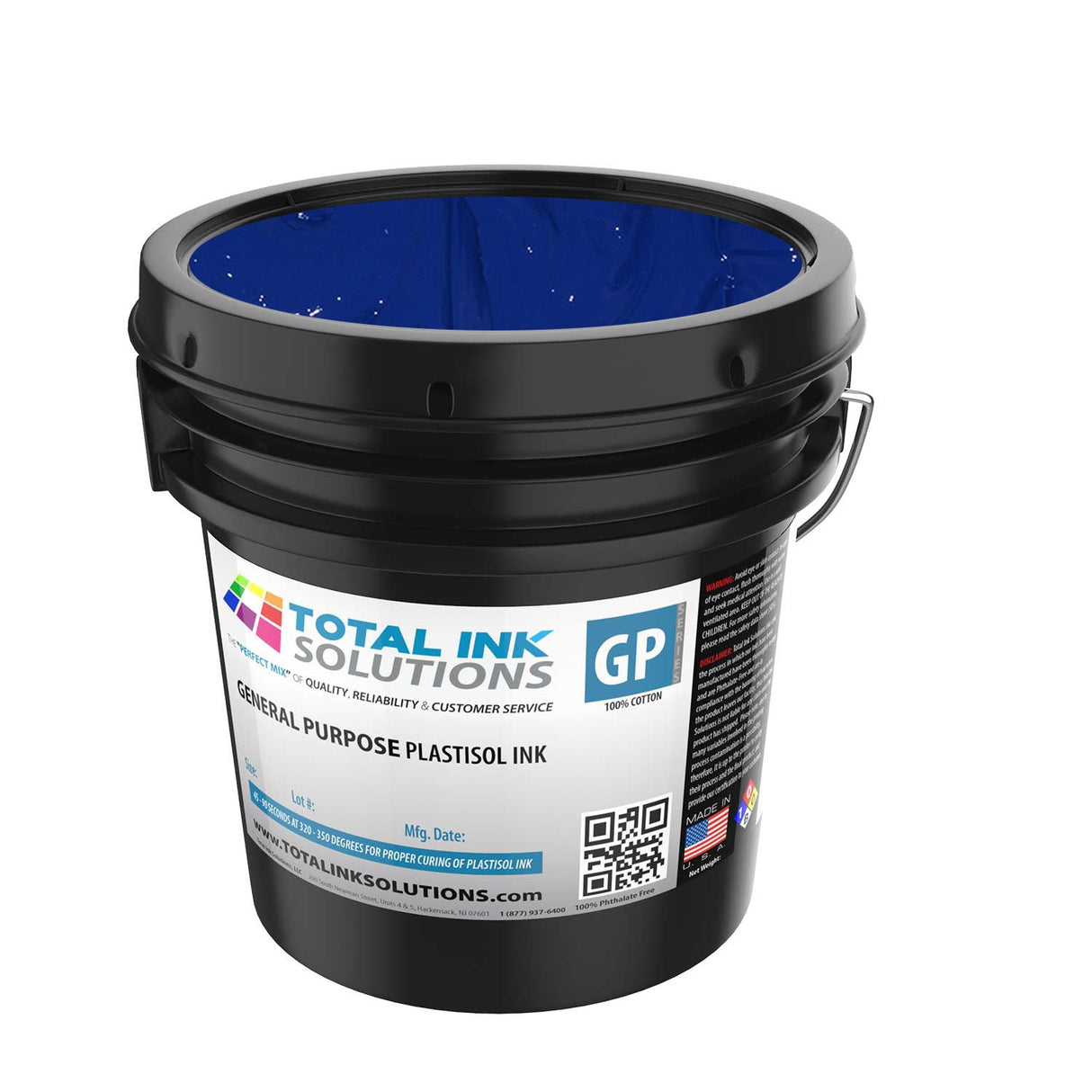 General Purpose Plastisol Ink Colors – Gallon - 100% Cotton