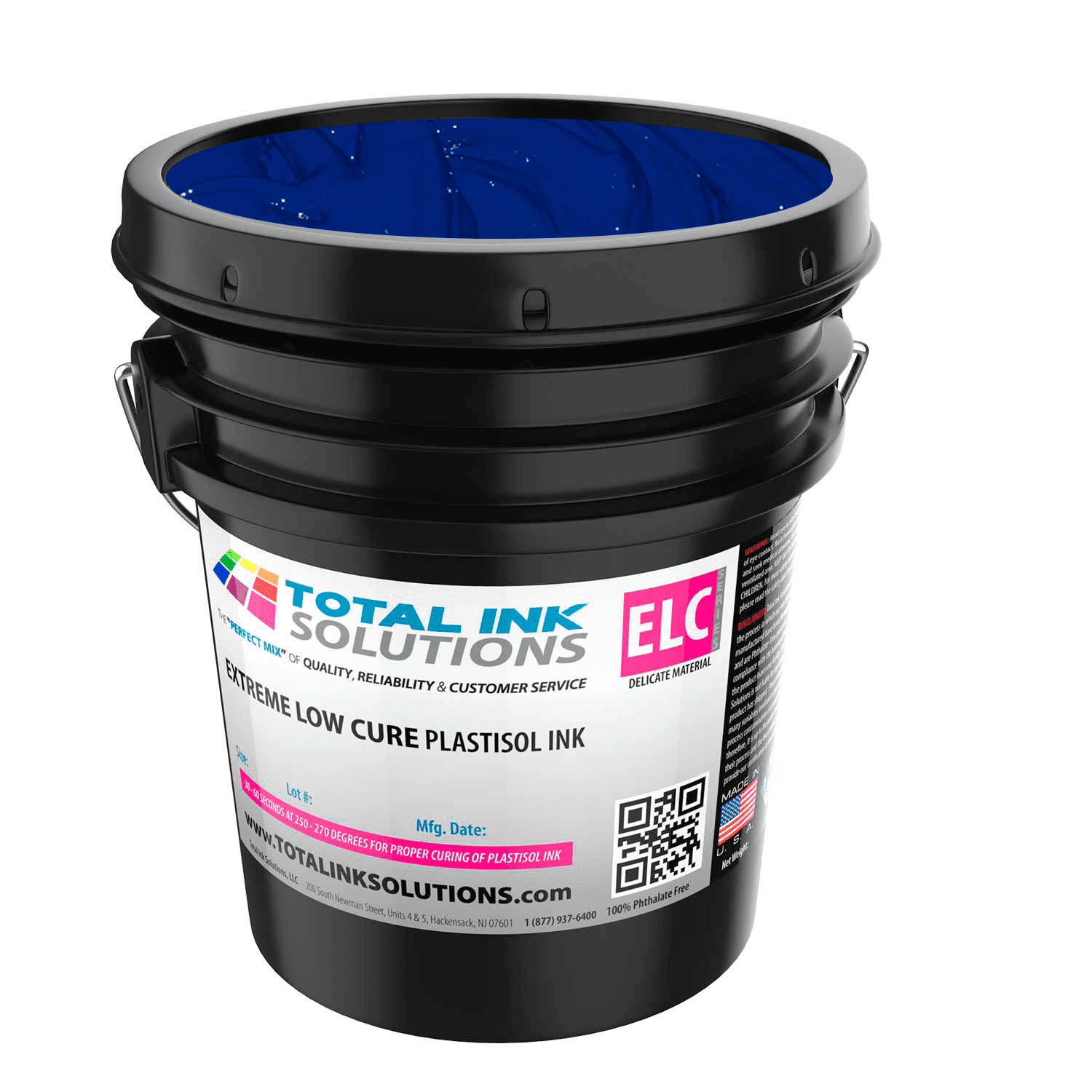 Extreme 270° Low Cure Plastisol Ink Series - 5 Gallon