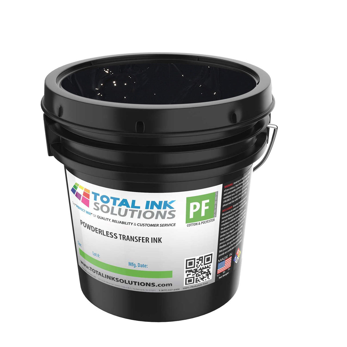 Powderless Plastisol Transfer Ink – Gallon – For Cotton, Polyester & Blends