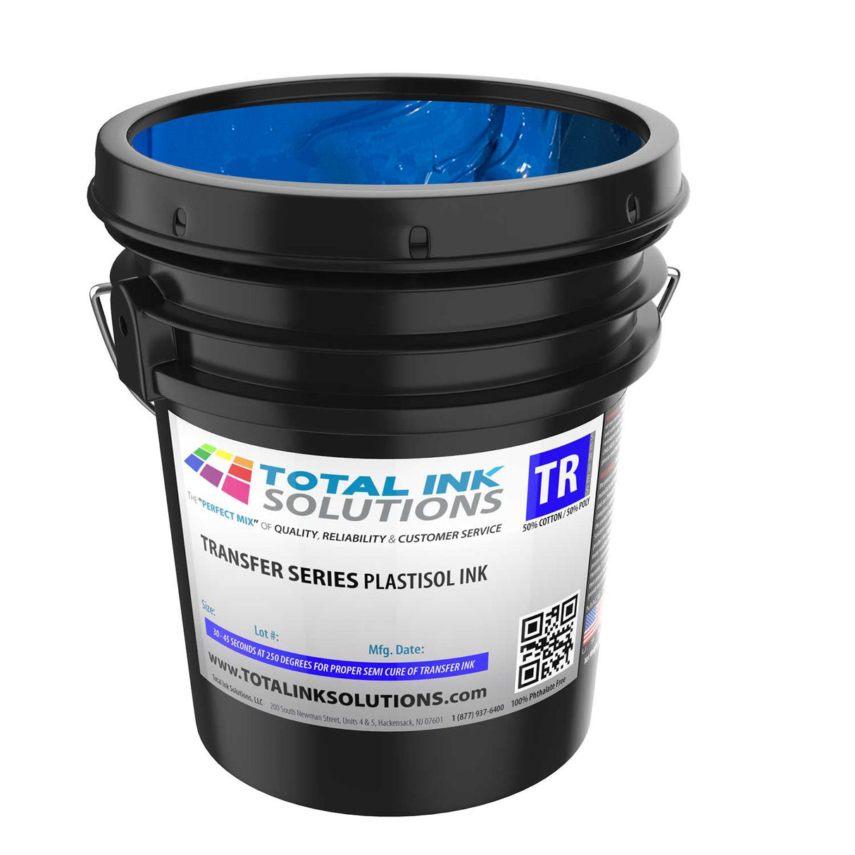 Transfer Plastisol Ink – 5 Gallon – For Cotton, Polyester & Blends
