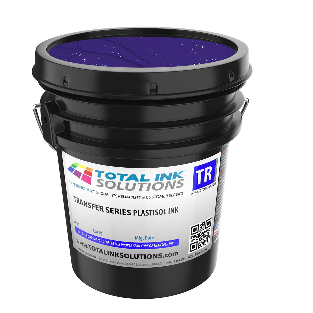Transfer Plastisol Ink – 5 Gallon – For Cotton, Polyester & Blends