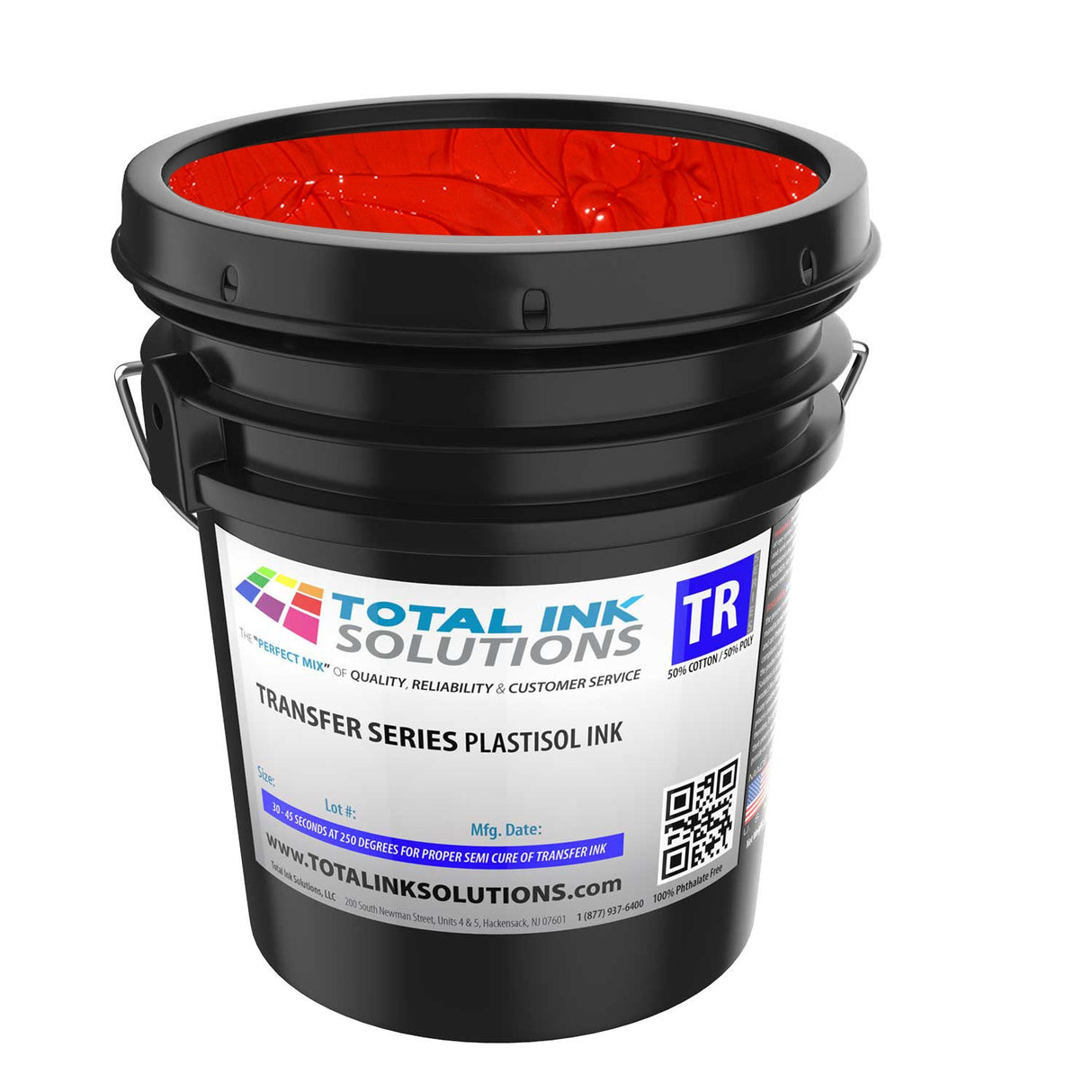 Transfer Plastisol Ink – 5 Gallon – For Cotton, Polyester & Blends