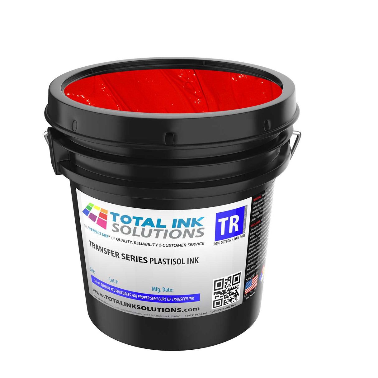 Transfer Plastisol Ink – Gallon – For Cotton, Polyester & Blends