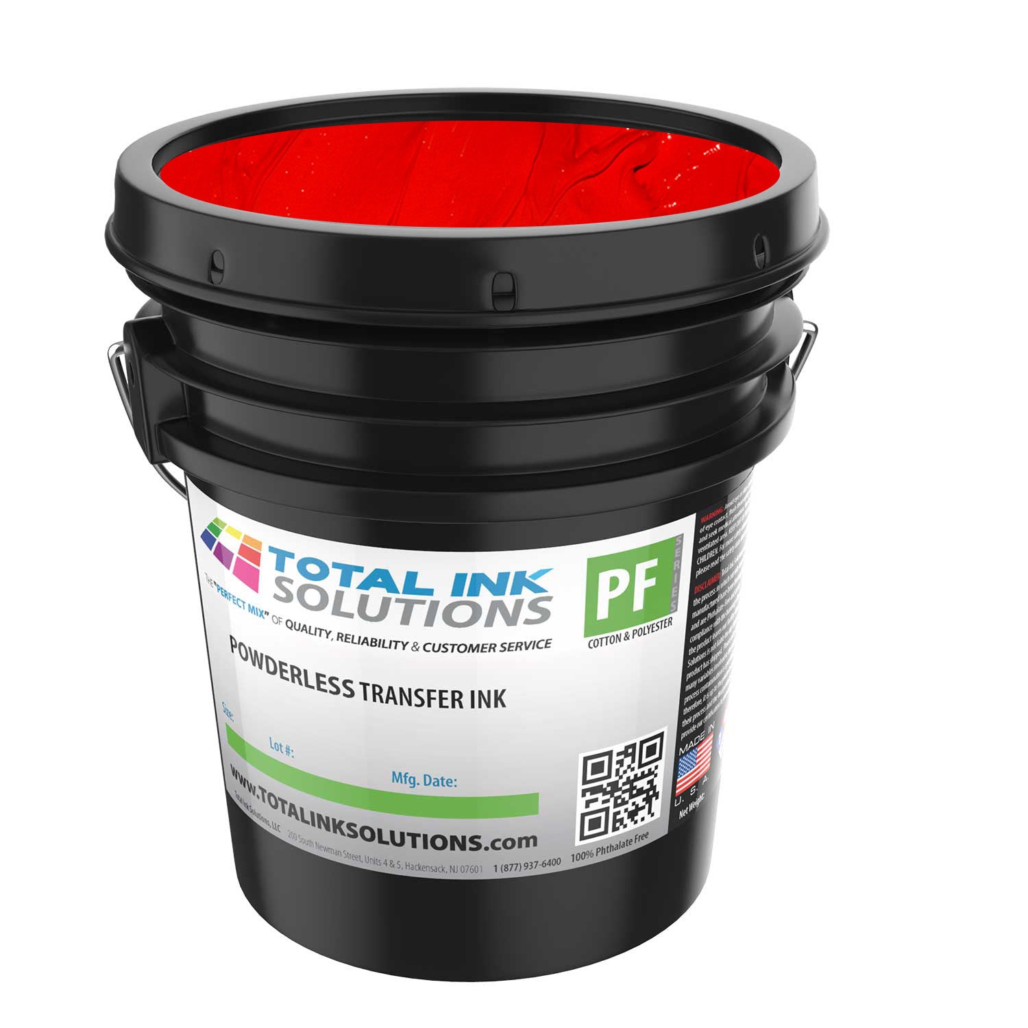 Powderless Plastisol Transfer Ink - Gallon