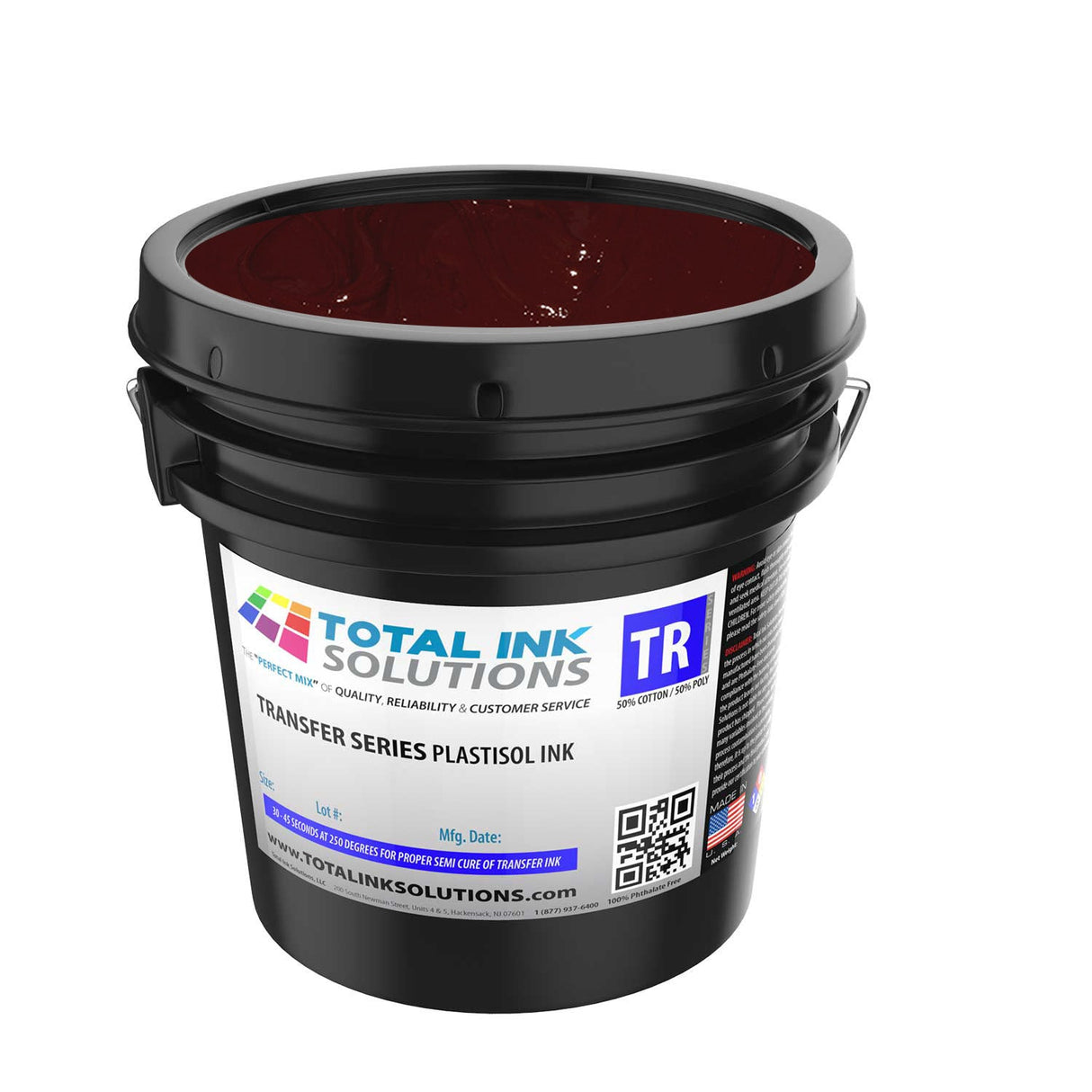 Transfer Plastisol Ink – Gallon – For Cotton, Polyester & Blends