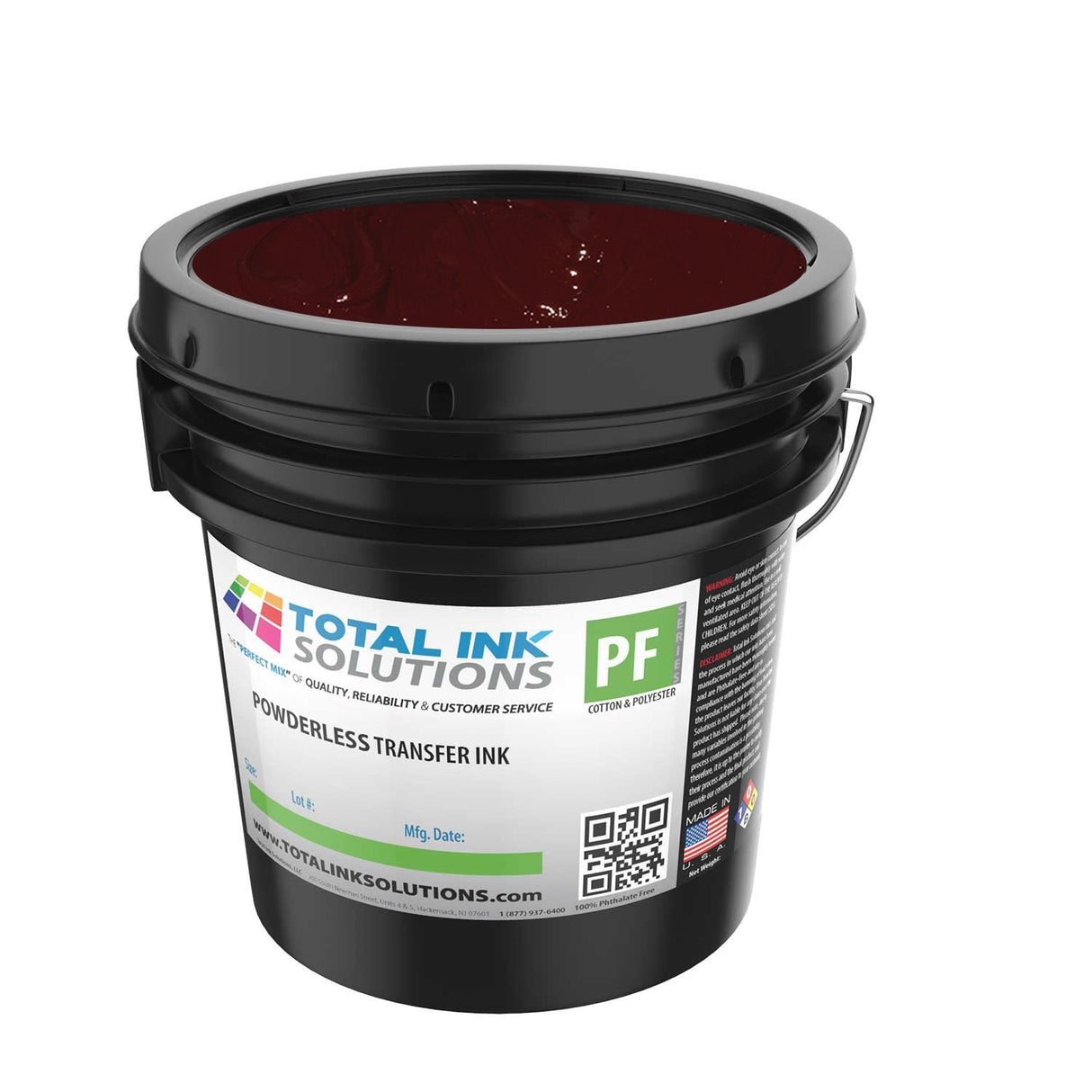 Powderless Plastisol Transfer Ink – Gallon – For Cotton, Polyester & Blends