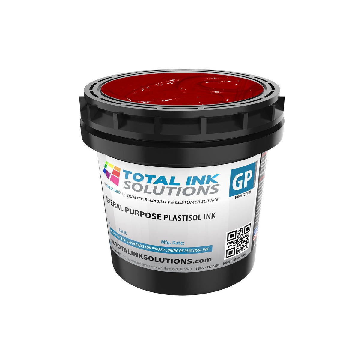 General Purpose Plastisol Ink Colors – Pint - 100% Cotton