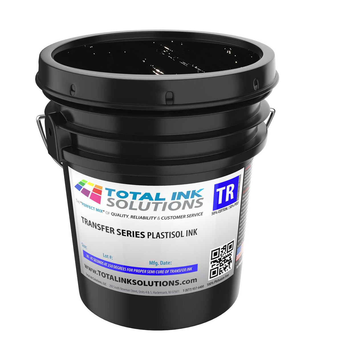 Transfer Plastisol Ink – 5 Gallon – For Cotton, Polyester & Blends