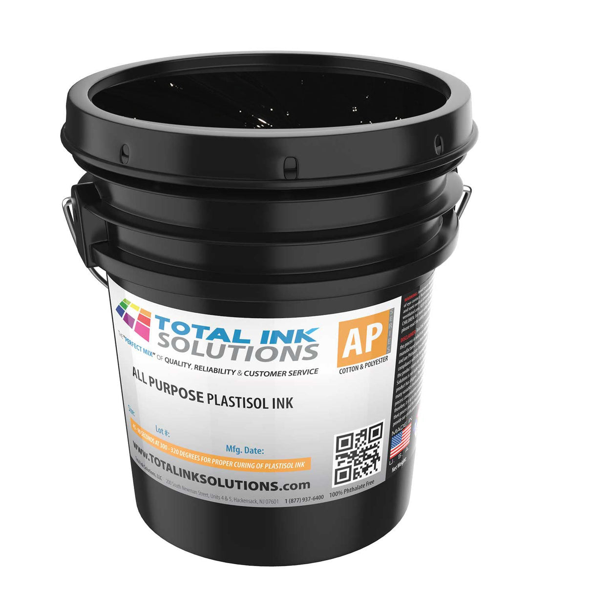All Purpose Plastisol Ink – Colors – Gallon – For Cotton, Polyester & Blends