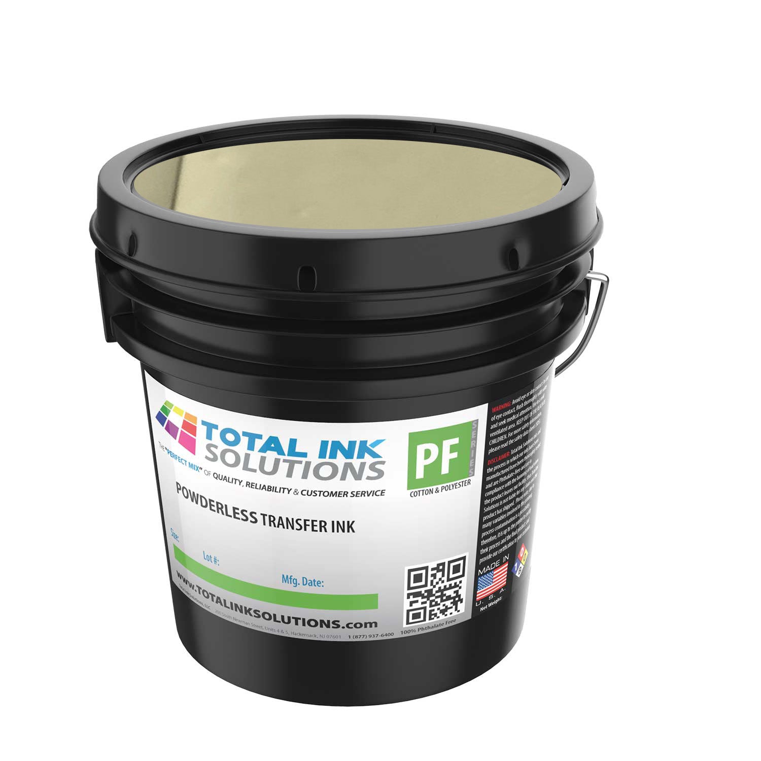 Powderless Plastisol Transfer Ink - Gallon