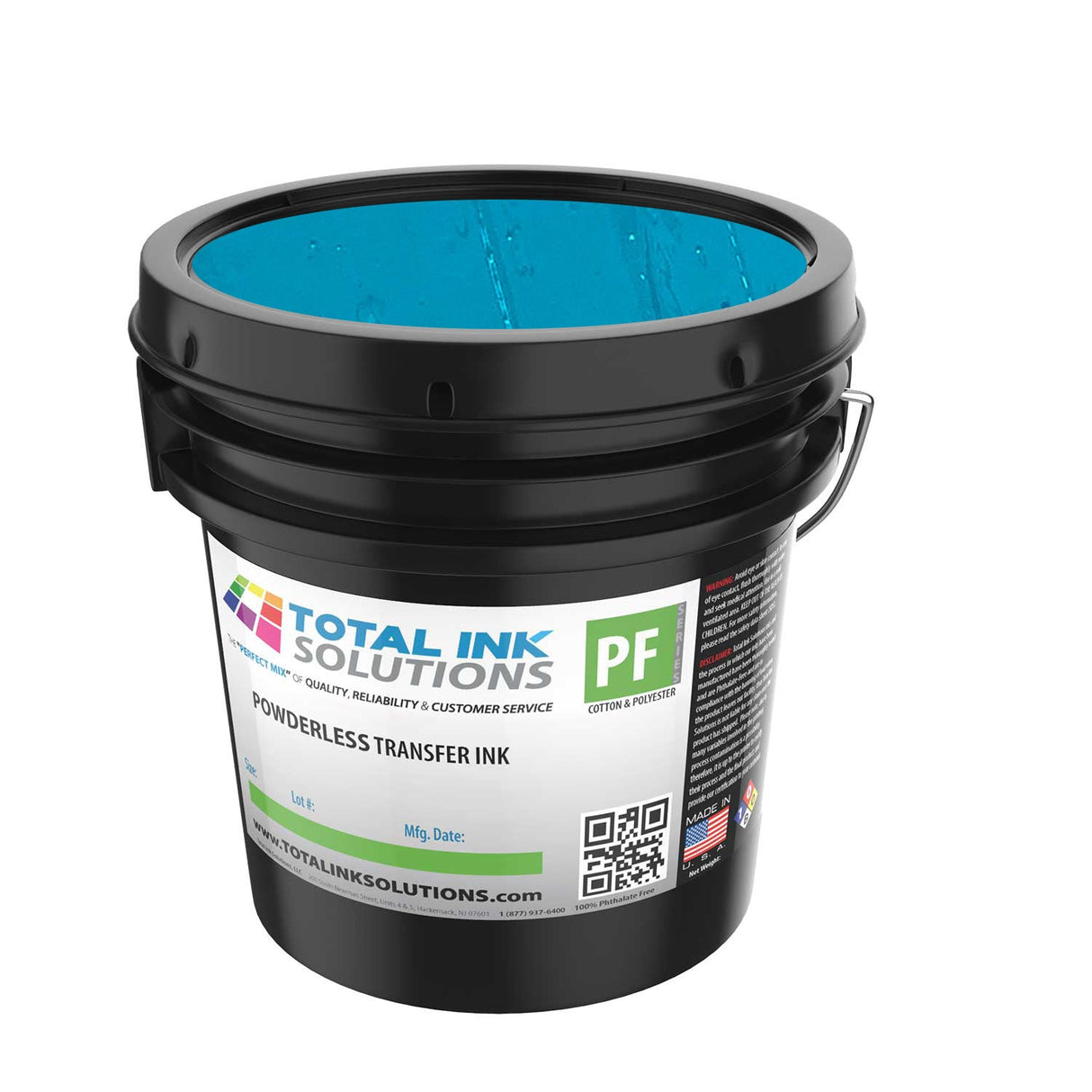 Powderless Plastisol Transfer Ink – Gallon – For Cotton, Polyester & Blends