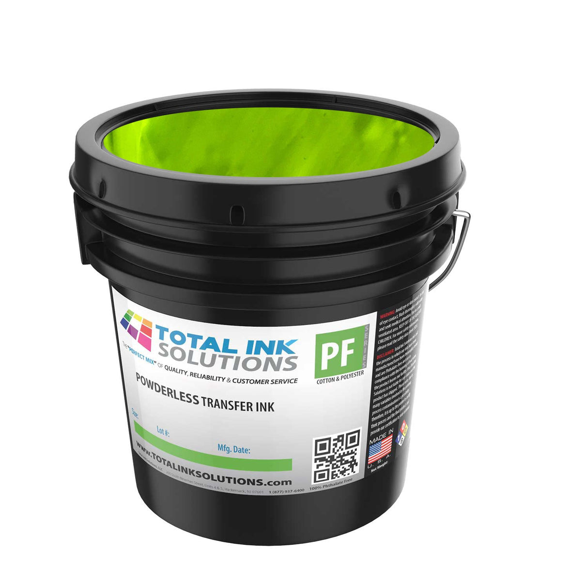 Powderless Plastisol Transfer Ink – Gallon – For Cotton, Polyester & Blends