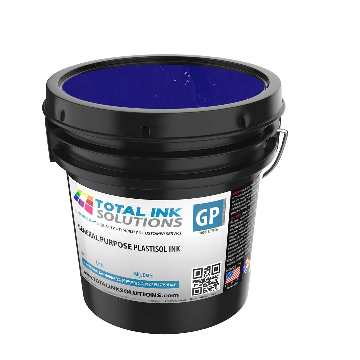 General Purpose Plastisol Ink Colors – Gallon - 100% Cotton