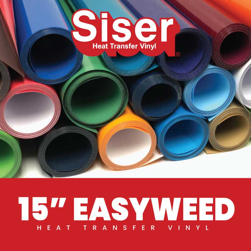 Siser® Easyweed Heat Transfer Vinyl  - 15" X 1 YD