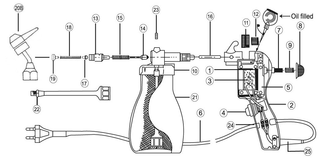 Spot Cleaning 170 Textile Cleaning Gun – High-Power Stain Removal for Screen Printing & Textiles Product Description: