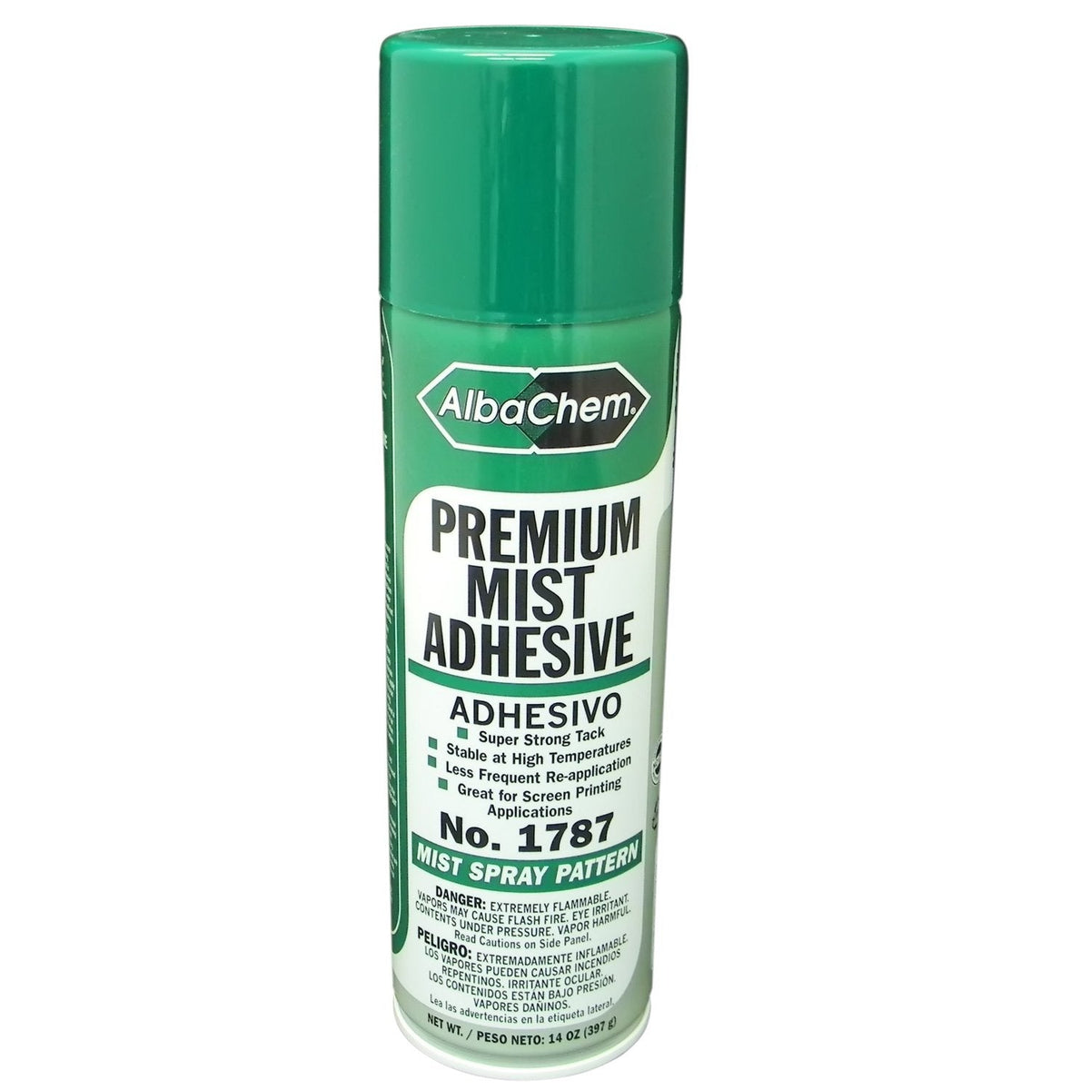 AlbaChem® Premium Mist Spray Adhesive 1787 | High-Tack Mist Adhesive for Screen Printing & Textiles