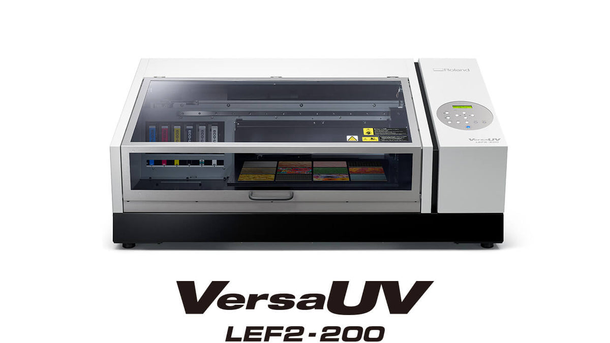 Roland LEF2-200 VersaUV Benchtop Flatbed UV Printer