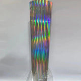 Circle Diamonds Printable Hologram Sticker