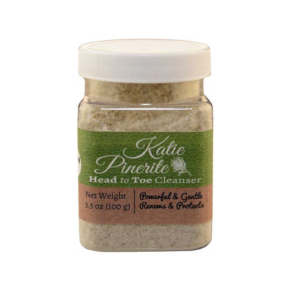Katie Pinerite Head-To-Toe Pine Powder Cleanser – 3.5 oz Jar