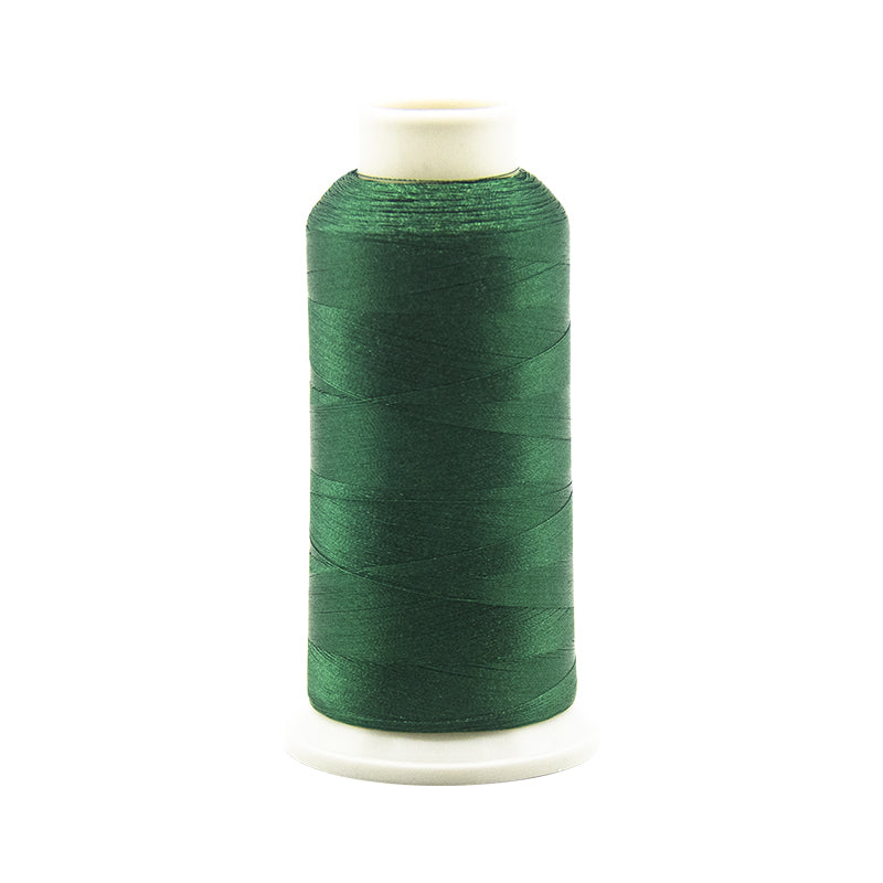 Forest Green D-437 Polyneon Embroidery Thread #40 – 5500 Yards