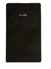 Matte Black 1 Oz (28g) Mylar Bag – Premium Protection for Maximum Freshness!