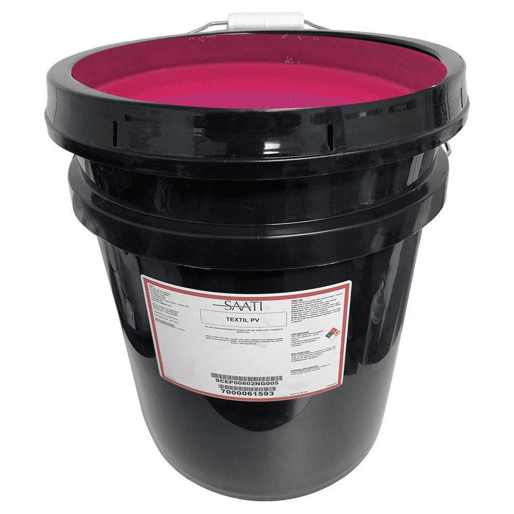 Saati PV Textile Emulsion (Pink Color)