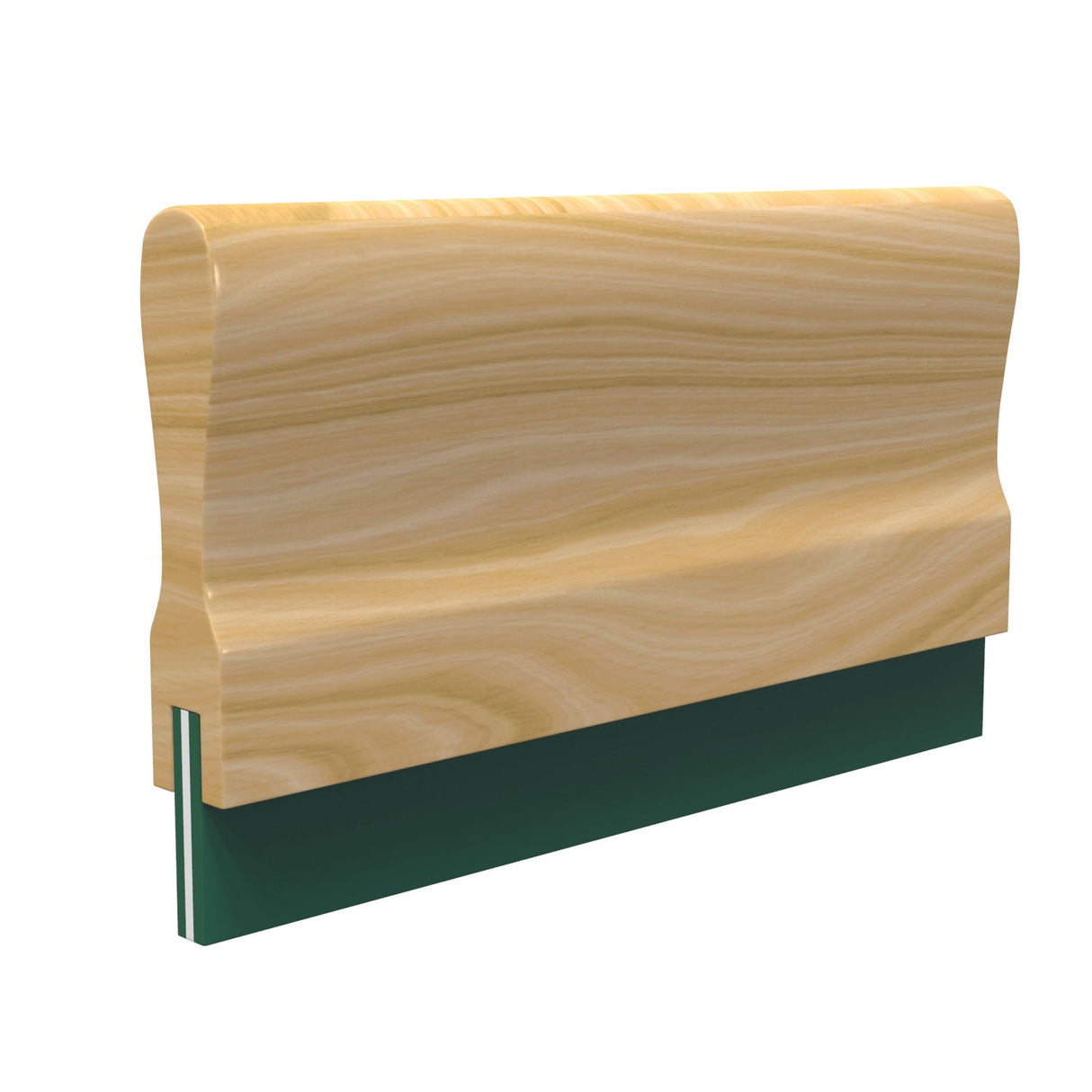 Wood Screen Printing Squeegee – 70/90/70 Durometer