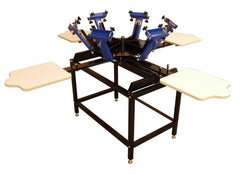 Logos 6 Color 4 Station Press W/Stand