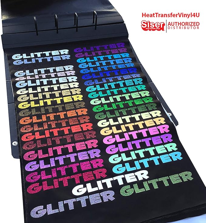 Siser® Glitter Heat Transfer Vinyl - 12" X 1 YD