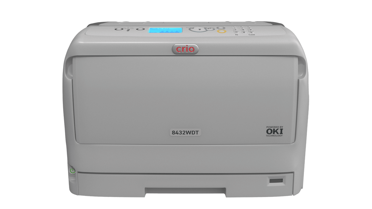 Crio 8432WDT White Toner Printer