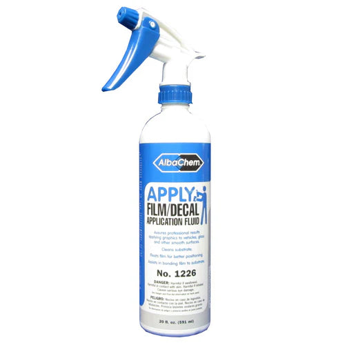Apply Window Glass Film & Decal Application Fluid 20oz